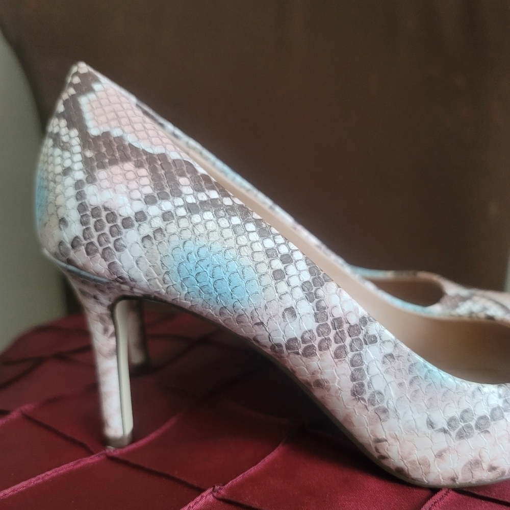 Call It Spring Snake Print Leather Pointed Toe Pu… - image 4
